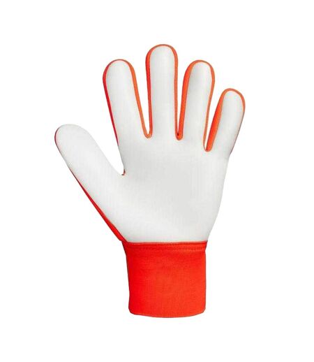 Childrens/kids Attrakt Solid Goalkeeper Gloves Blue Orange Reusch