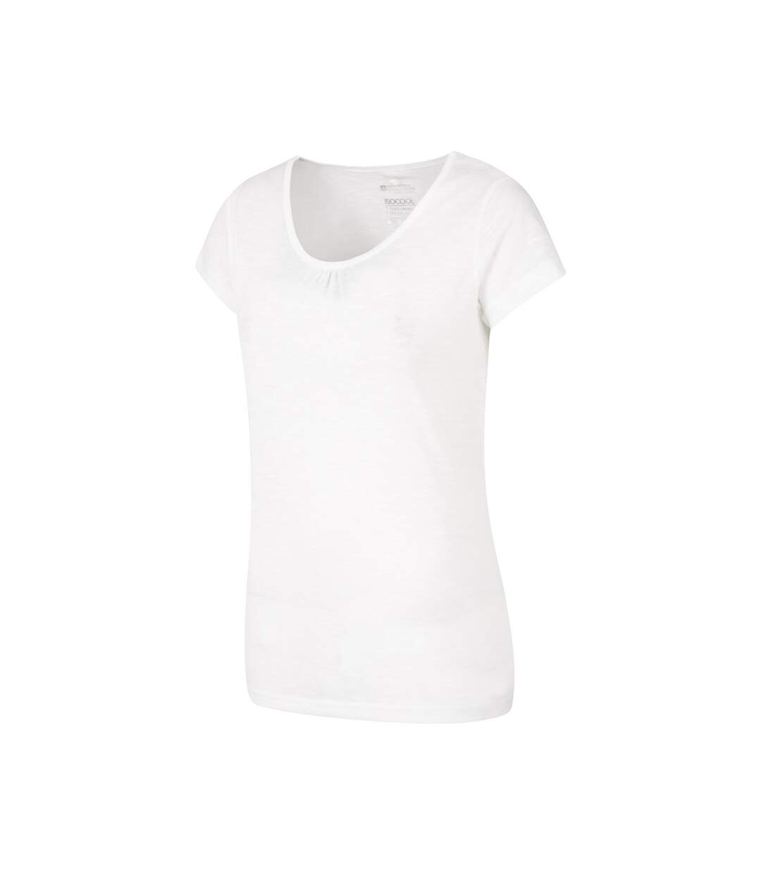 T-shirt Agra Femme Blanc Mountain Warehouse-4