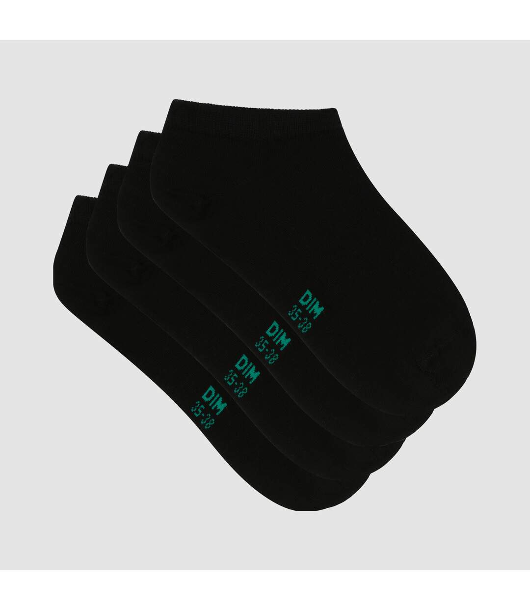 Lot de 2 paires de socquettes unies Gots Good Socks-3
