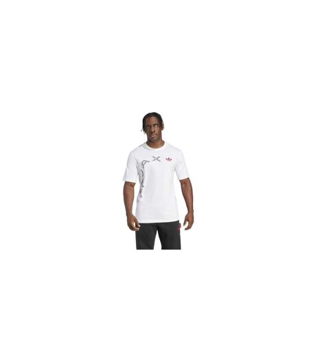 Mens Trefoil Ajax Amsterdam Cotton T-shirt White Adidas