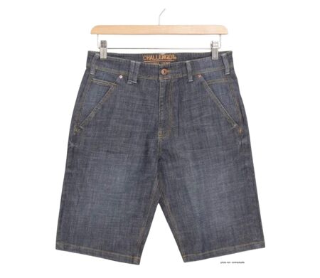 Bermuda en jean CHALLENGER IBIS1 : le short denim extensible au confort absolu