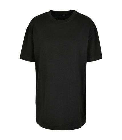Build Your Brand Womens/Ladies Boyfriend Oversized T-Shirt (Black)