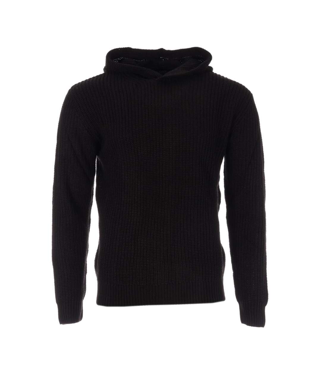 Pull noir homme paname brothers 1013-1