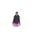 Mens 3 Stripes Full Zip Hoodie Black White Adidas-1