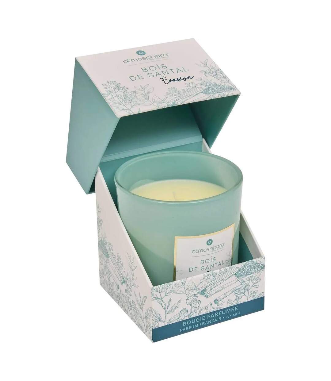 Bougie Parfumée Mael 190g Bois de Santal-2