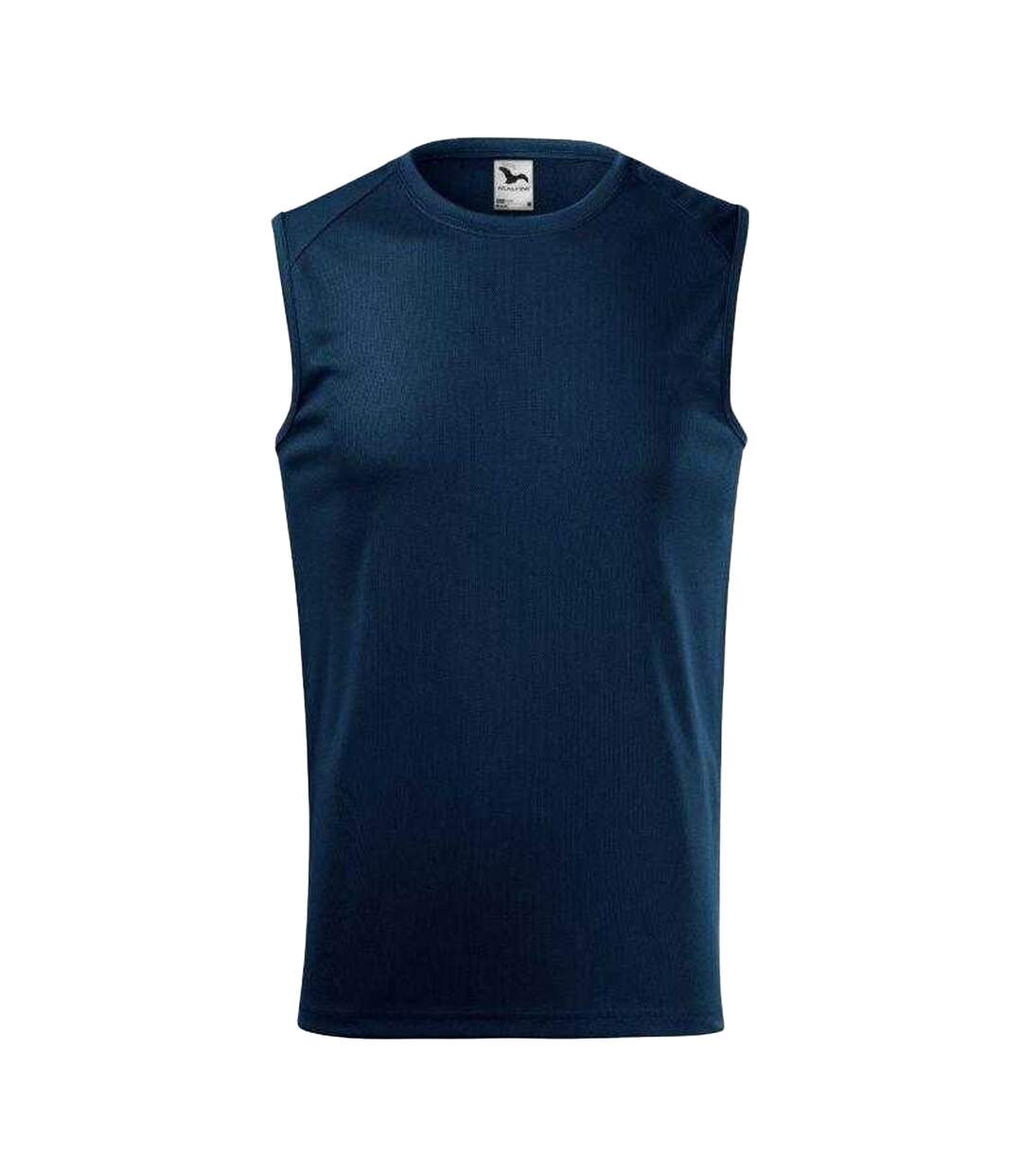 Débardeur Breeze Homme Bleu Marine Malfini-1