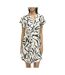 Robe blanche/noire femme vila viclo-1