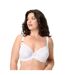 Soutien-gorge armatures grand maintien blanc Louange-2