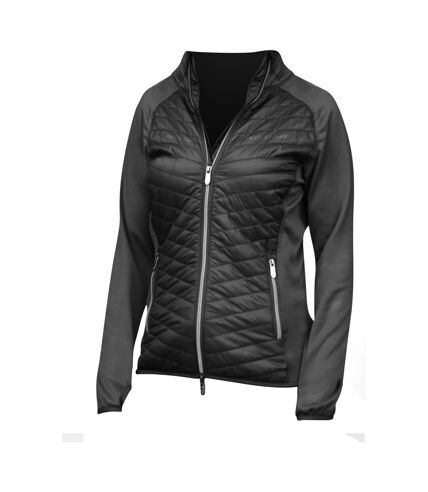 Womens/ladies synergy lightweight padded jacket black Hy