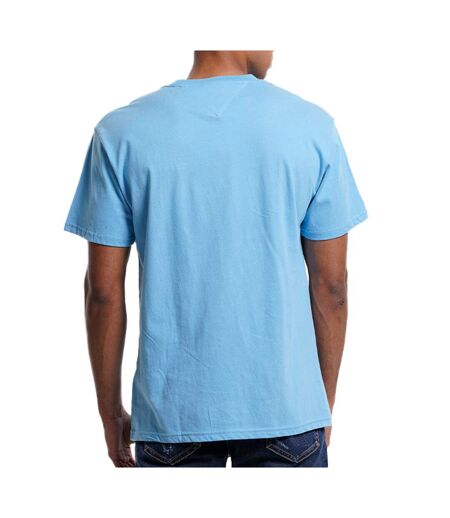 T-shirt Bleu Homme Tommy Hilfiger Tjm Clsc Linear Ches