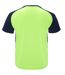 T-shirt Bugatti Adulte Vert Fluo Bleu Marine Roly Sport-2