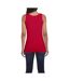 Gilet Débardeur Style Doux Pour Femmes Rouge Cerise Gildan-4