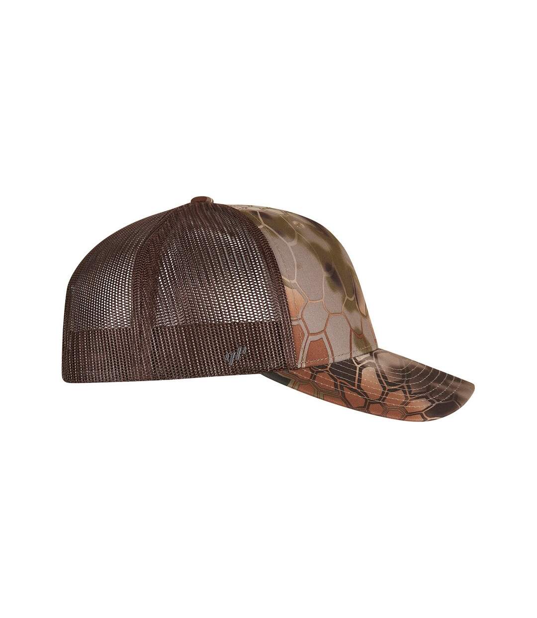 Casquette trucker kryptek adulte marron Flexfit-3