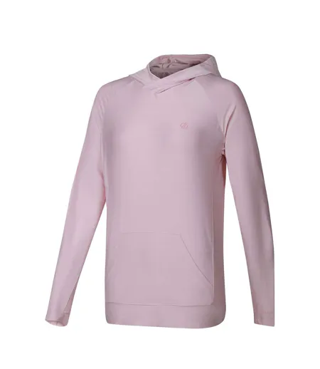 Womens/ladies The Laura Whitmore Edit Sprint City Lightweight Hoodie Pink Haze Dare 2B