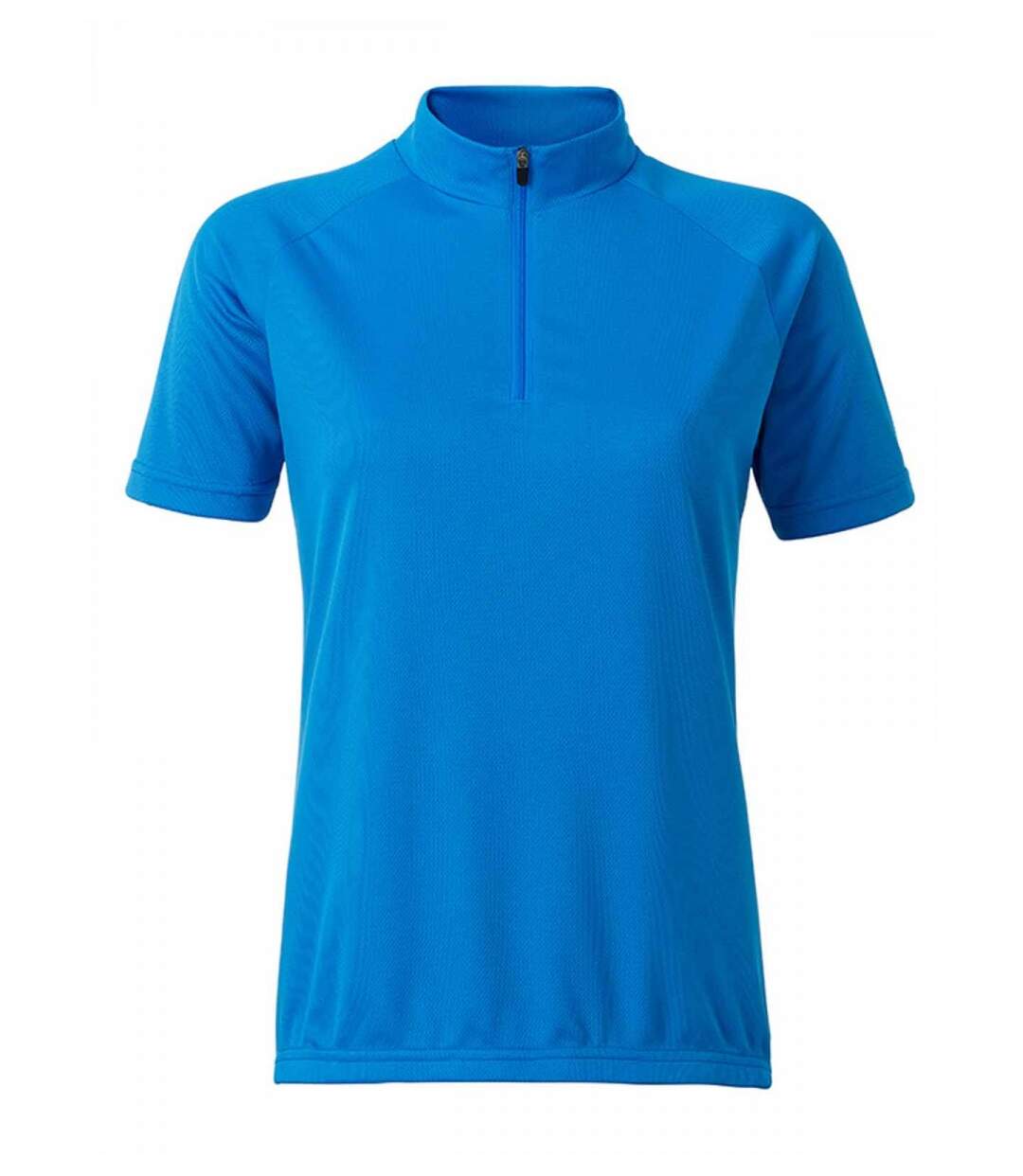 maillot cycliste zippé - FEMME - JN511 - bleu vif-1