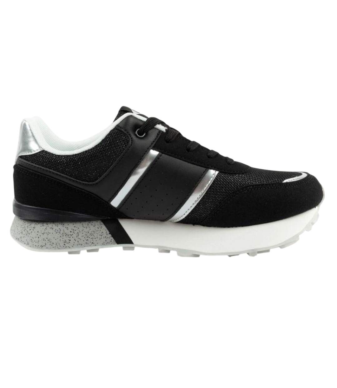 Baskets Motif/style Paillettes Femme Noir Lee Cooper-3