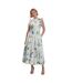 Womens/ladies Giolia Sleeveless Midi Dress White Ted Baker-3