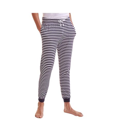 Pantalon De Jogging Adulte Bleu Marine Blanc SF Men