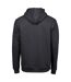 Tee Jays Mens Hooded Cotton Blend Sweatshirt (Dark Grey)