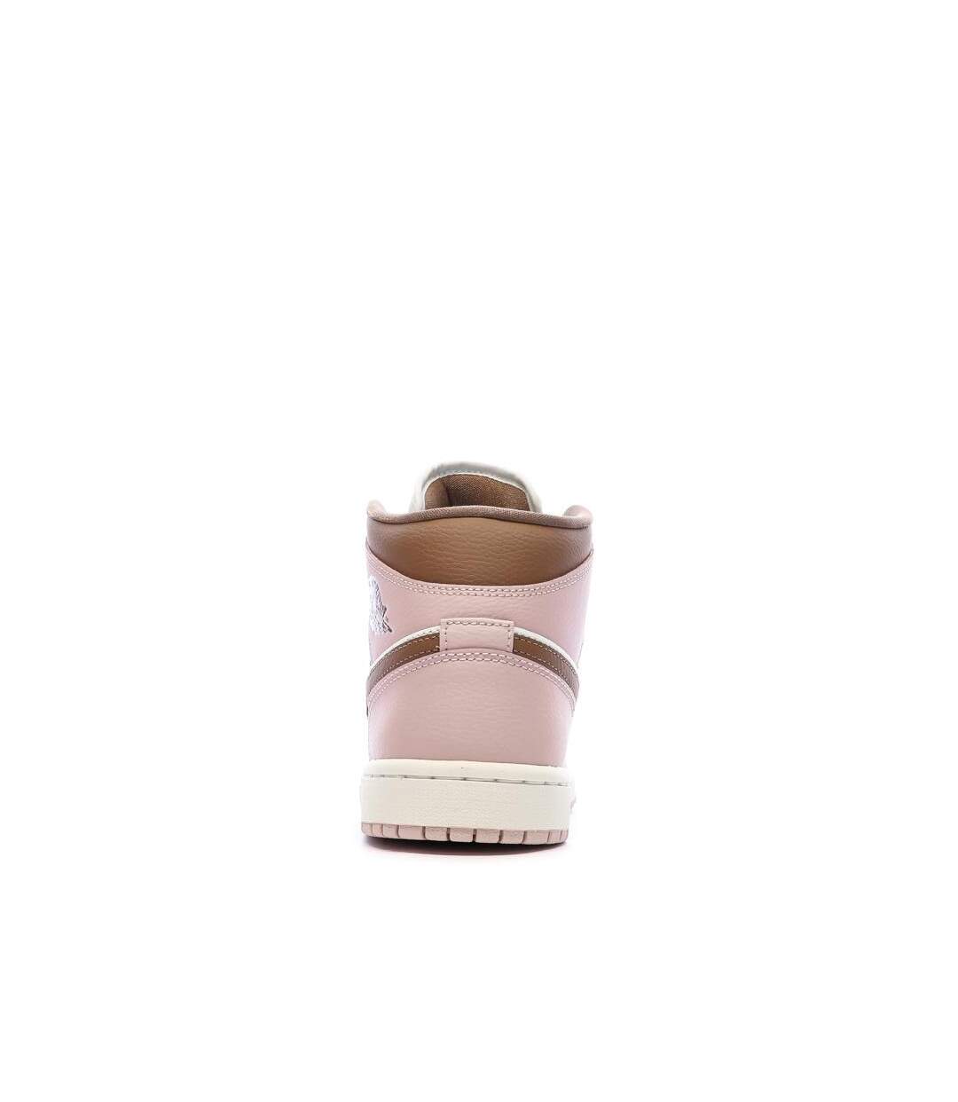 Air jordan 1 mid rose femme nike-3
