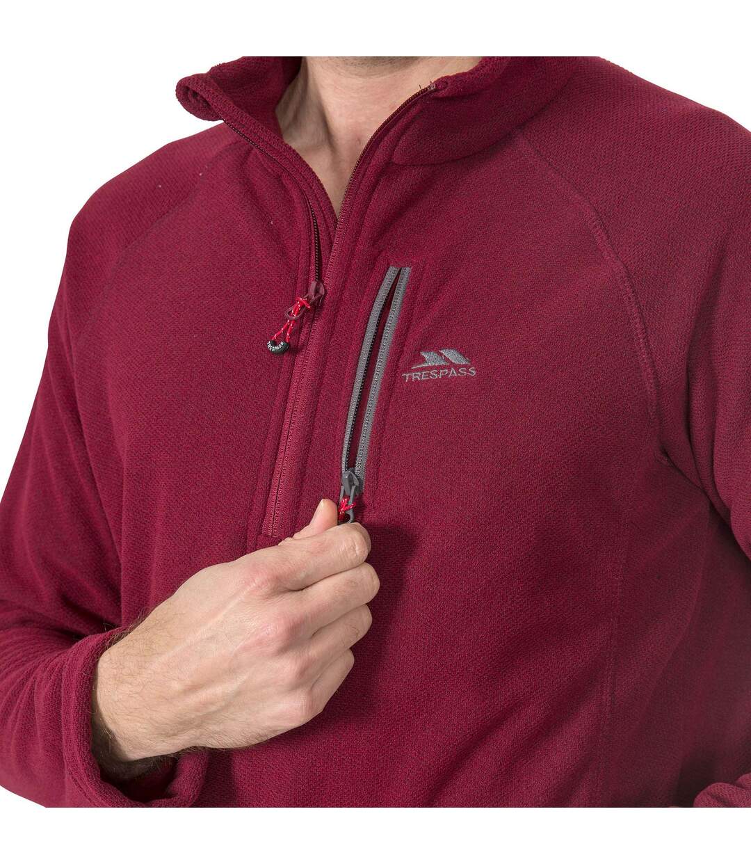 Trespass Mens Structual Fleece (Prune)