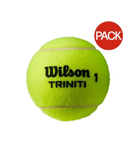 Balles De Tennis Triniti Taille Unique Jaune Wilson