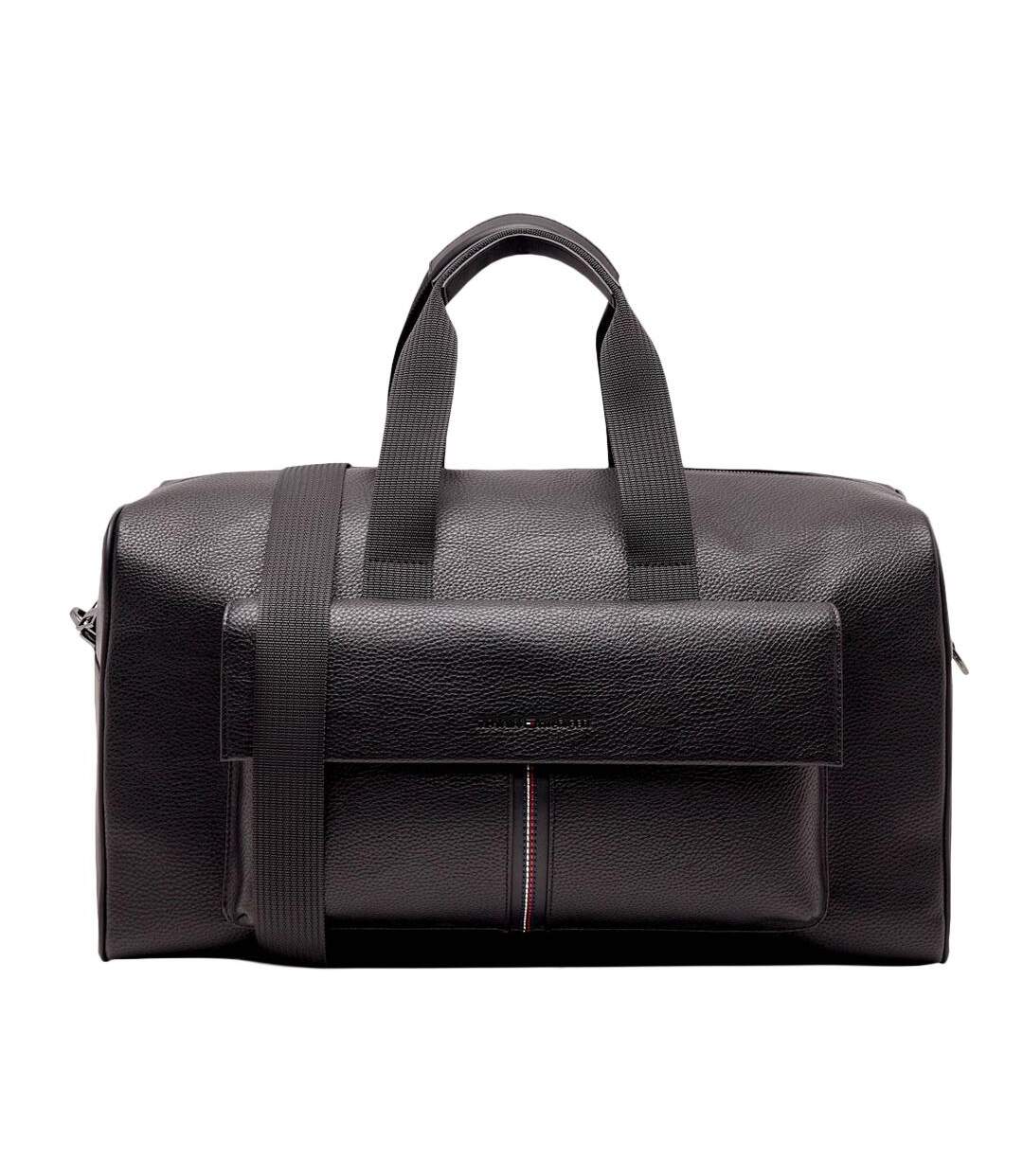 Sac de voyage noir homme tommy hilfiger central-1