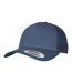 Casquette Trucker Motif/style Rétro Adulte Bleu Marine Flexfit-1