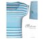 MAYFLOWER DARLING1 - Tee-shirt rayé bleu : le confort stretch absolu-4