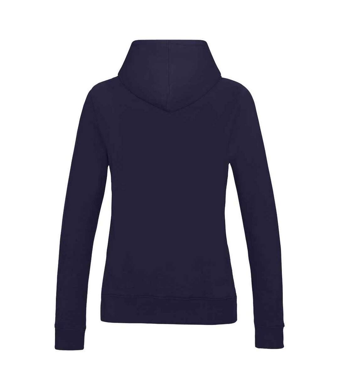 Sweat À Capuche College Femme Bleu Marine Oxford Awdis-2