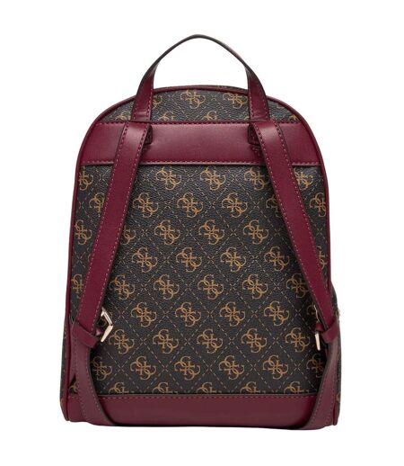 Sac À Dos Motif/style Imprimé Intégral Taille Unique Marron Guess