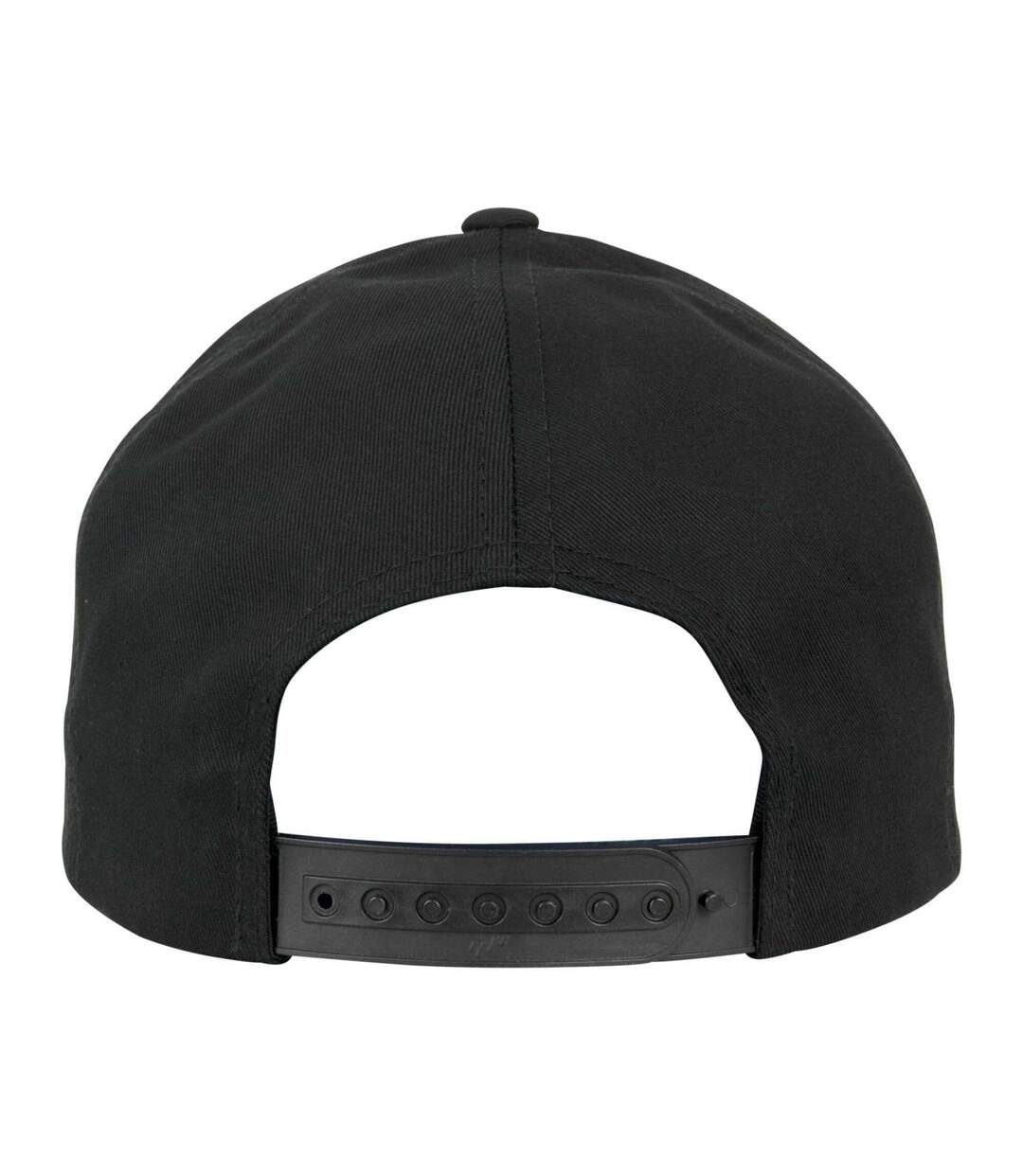 Casquette De Baseball Motif/style 5 Panneaux Classic Noir Flexfit-2