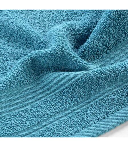 Serviette d'Invité Tendresse 30x50cm Bleu Paon