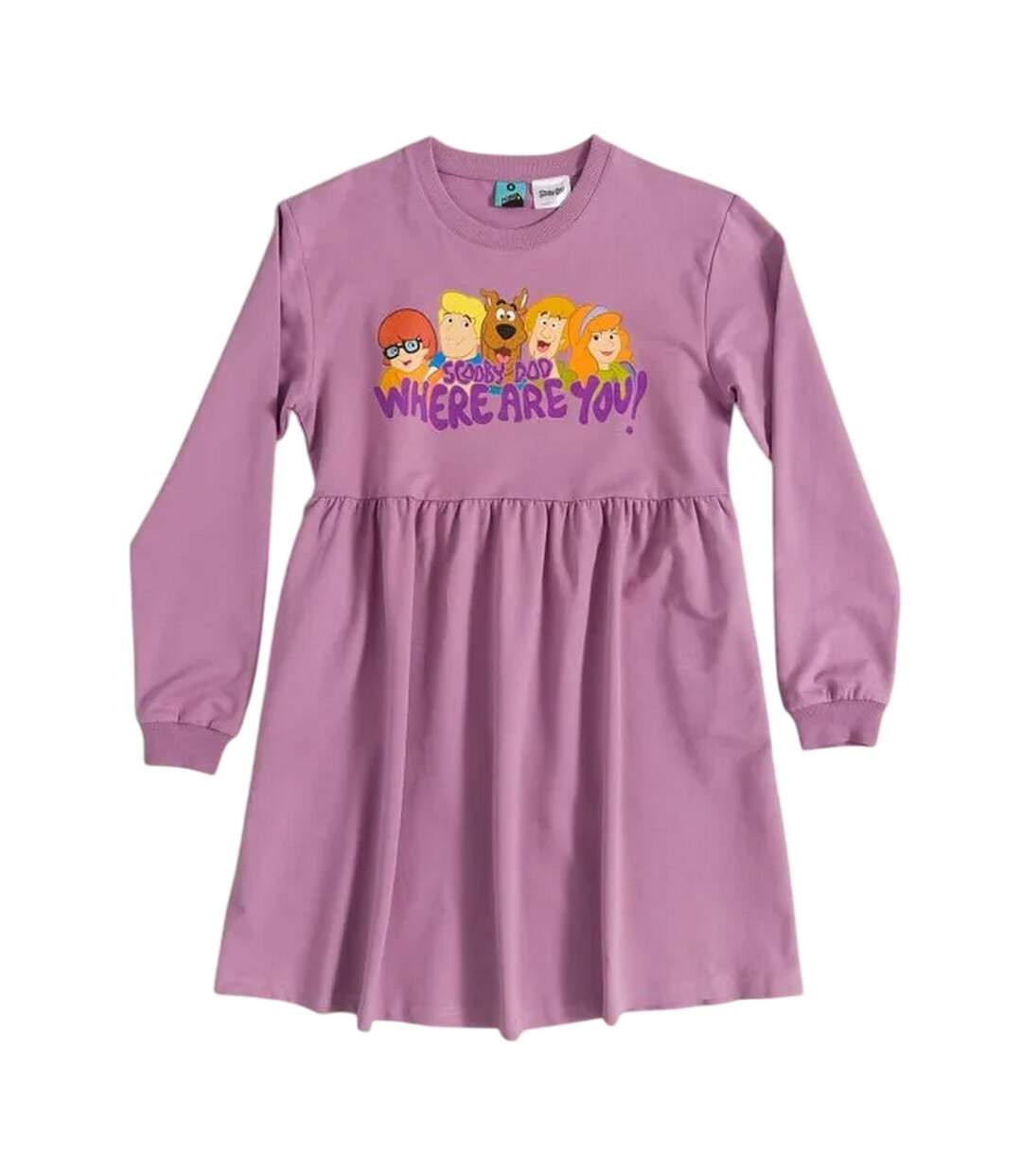 Robe Where Are You Femme Violet Clair Scooby Doo-2