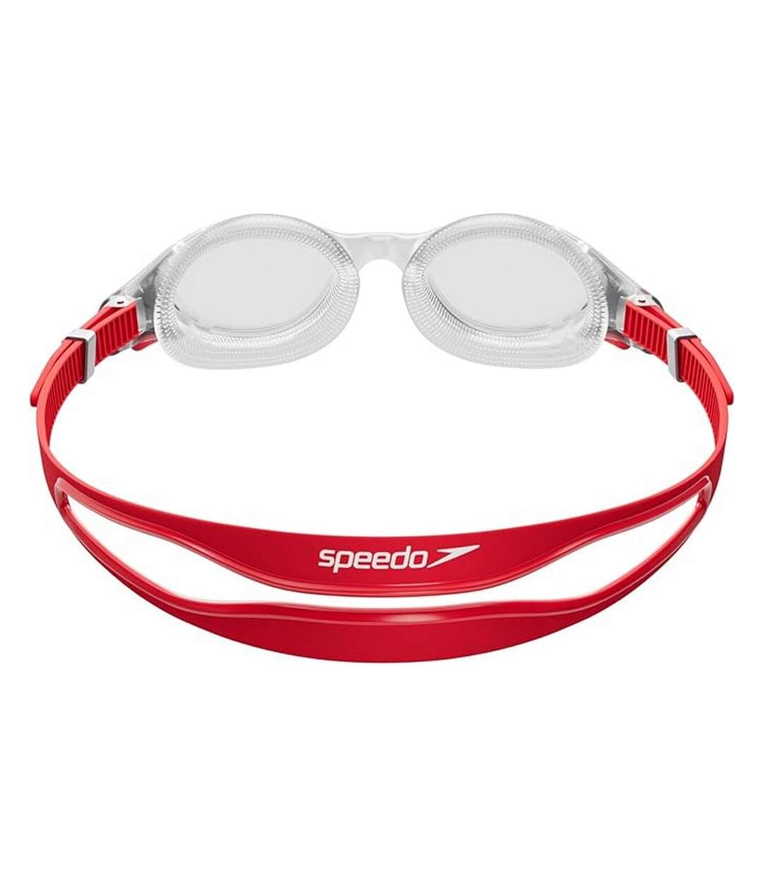 Lunettes de natation homme rouge / argenté / transparent Speedo