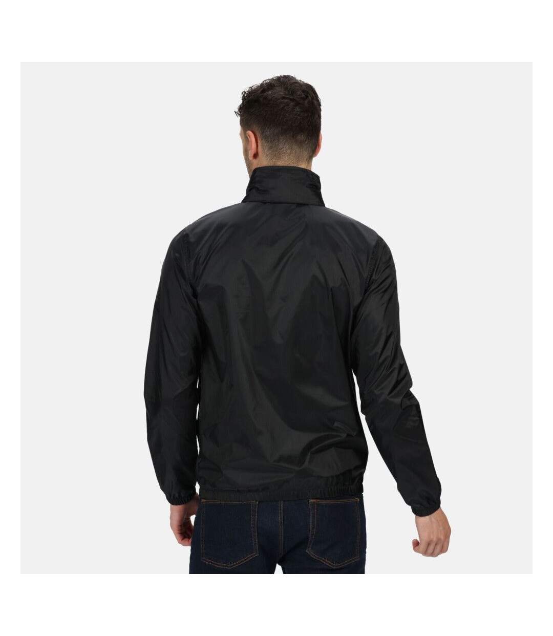 Regatta Mens Asset Lightweight Soft Shell Jacket (Black)