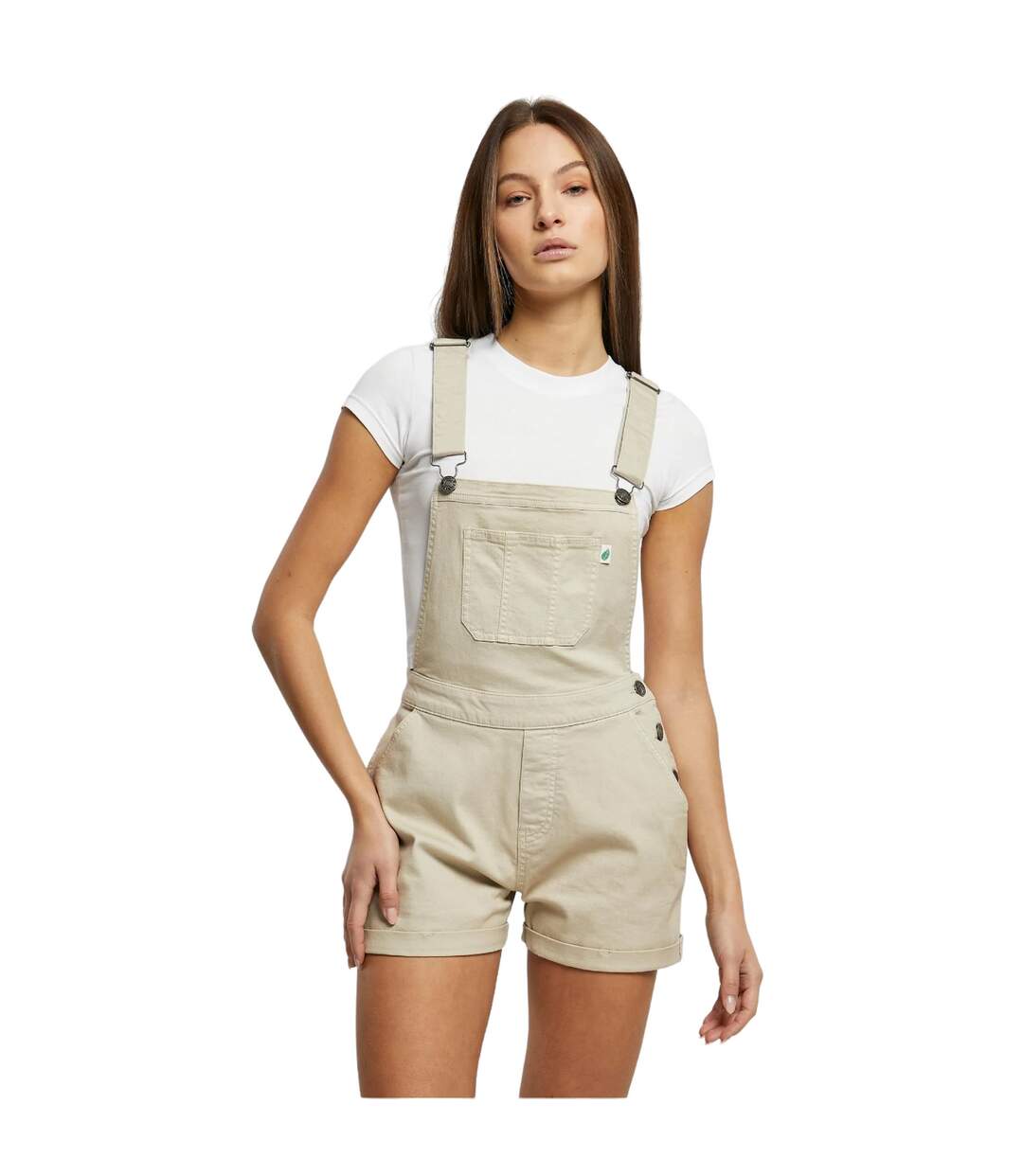 Salopette Femme Blanc Cassé Urban Classics-3