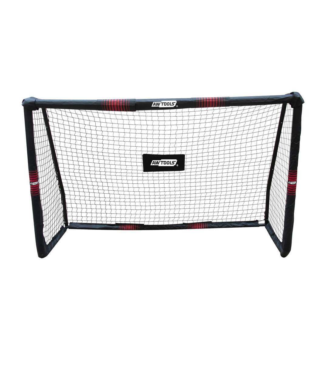 Ensemble De But De Foot Taille Unique Noir Rouge AW Tools-1