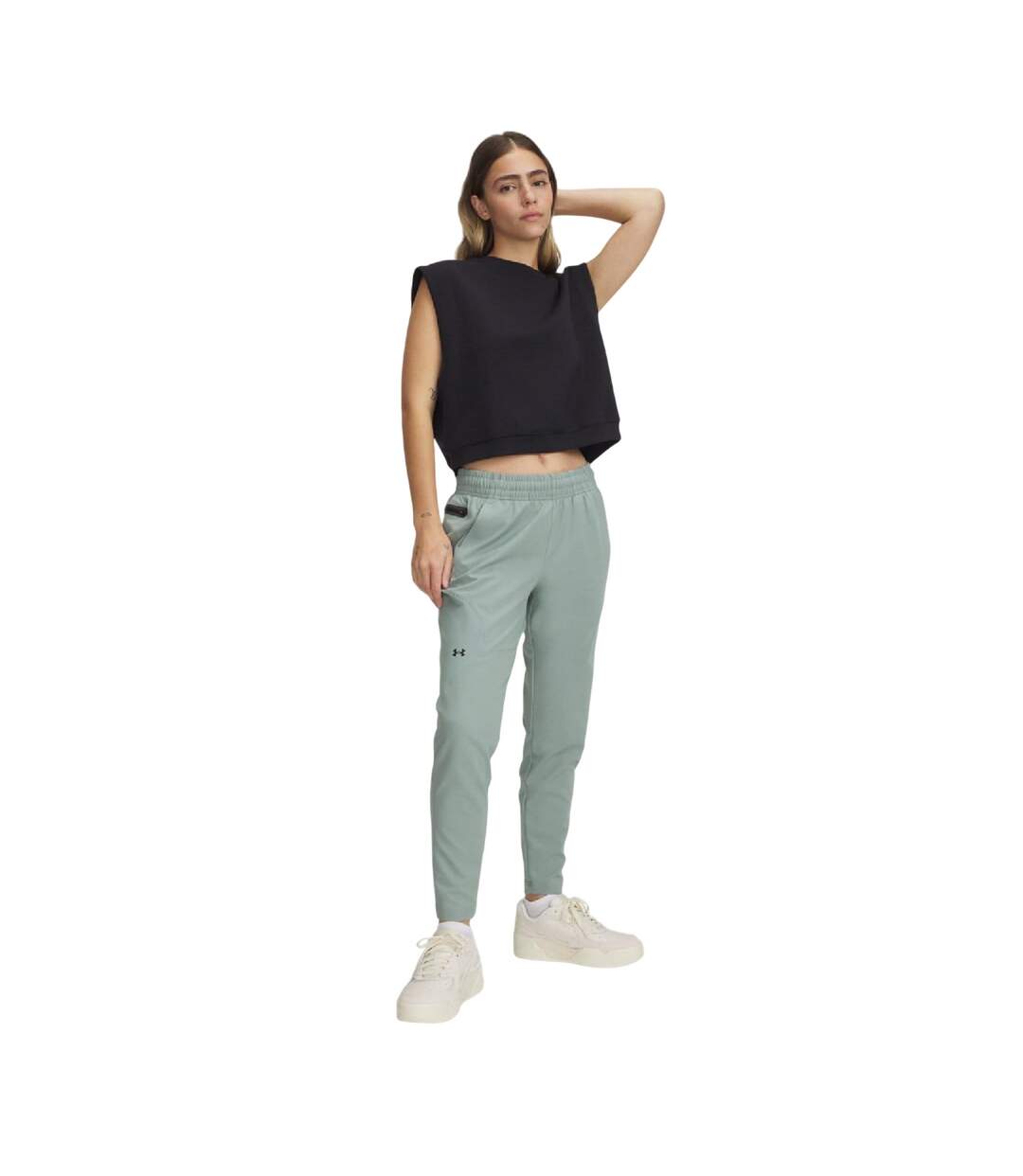 Pantalon De Jogging Femme Vert Under Armour-1