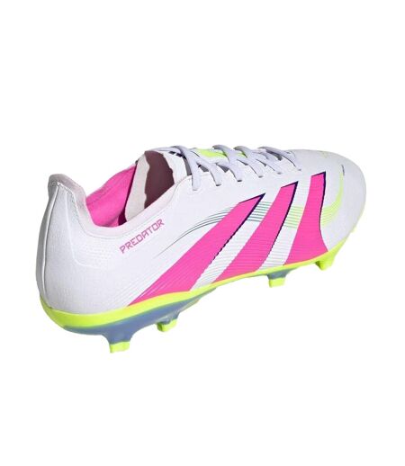Chaussures De Foot Pour Terrain Ferme Homme Blanc Rose Citron Predator
