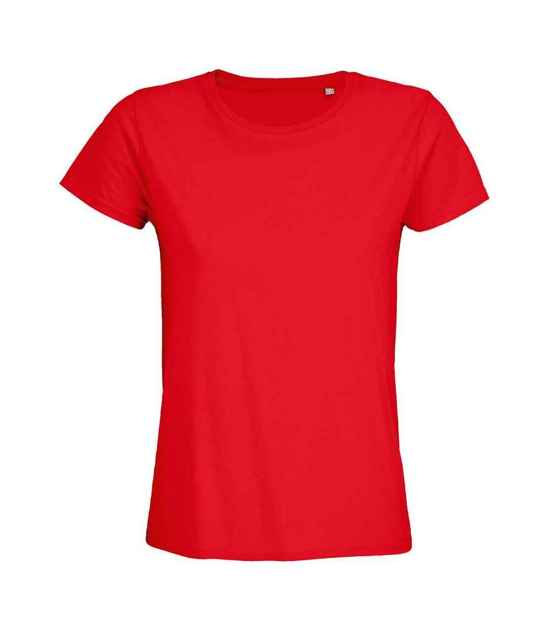 T-shirt pioneer femme rouge vif SOLS-1