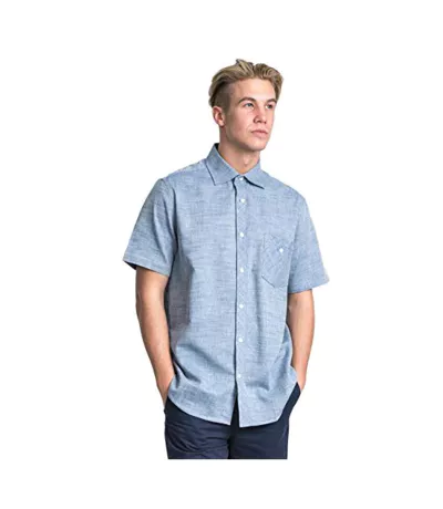 Chemise Manches Courtes Buru Homme Bleu Trespass
