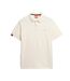 Polo blanc homme superdry vint destroy-2