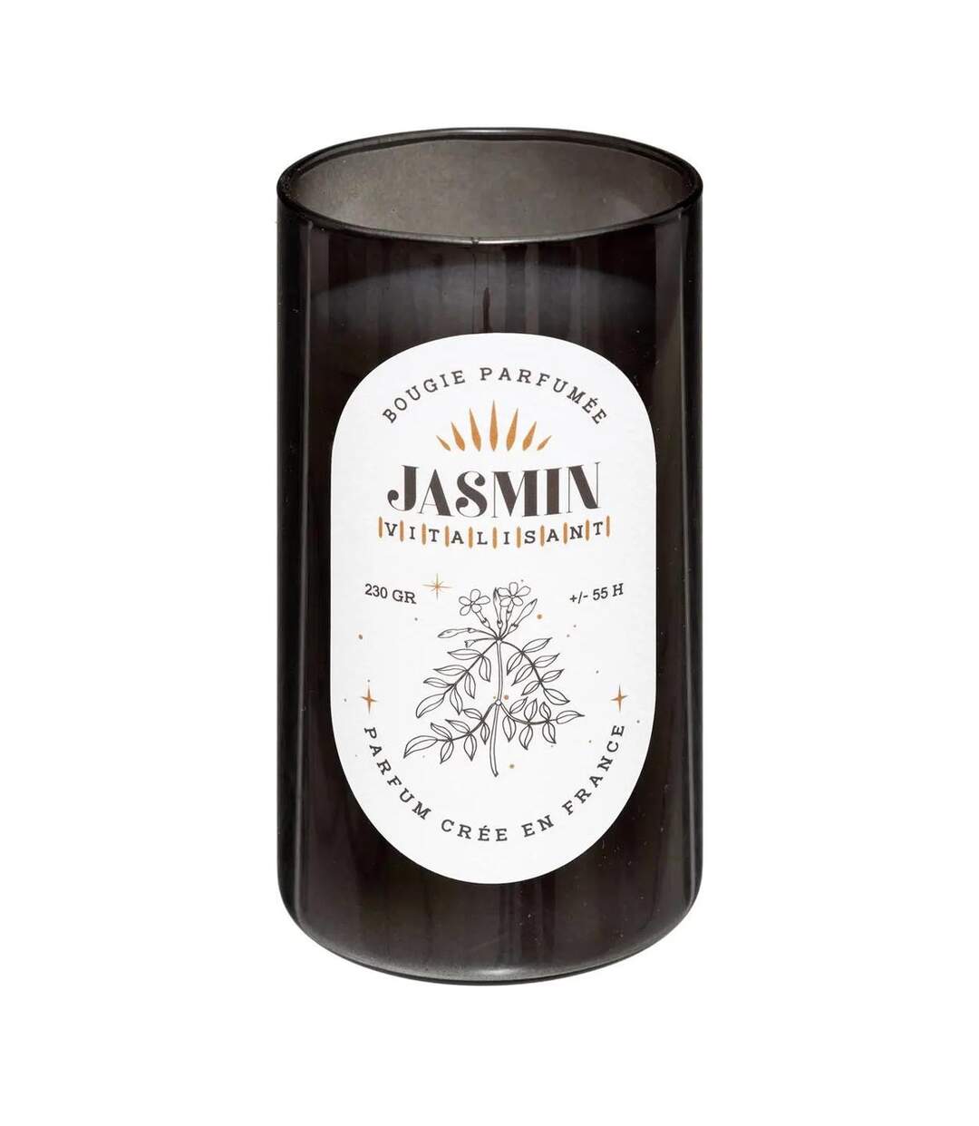 Bougie Parfumée en Verre Snow 230g Jasmin-2