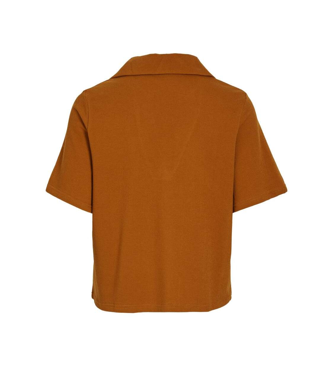 T-shirt orange femme vila vialos-2