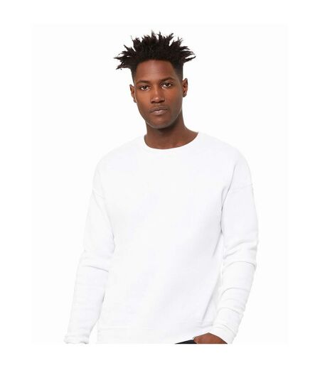 Sweat adulte blanc Bella + Canvas