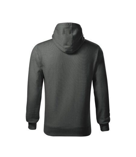 Sweat À Capuche Cape Free Homme Vert Kaki Malfini
