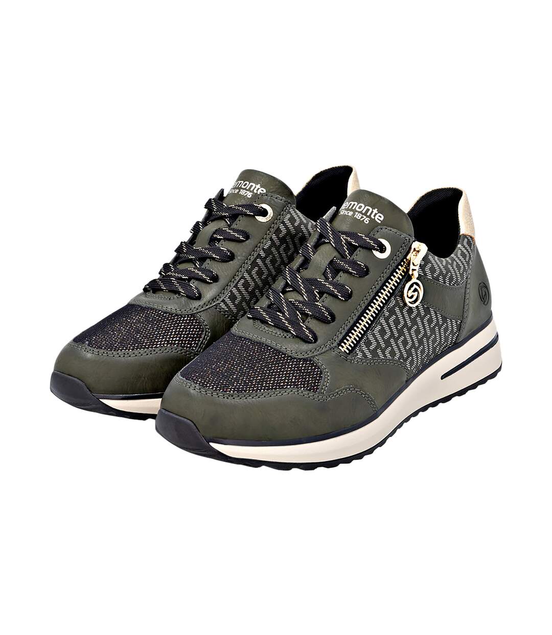 Basket à Lacets et Zip Remonte Gloria-3