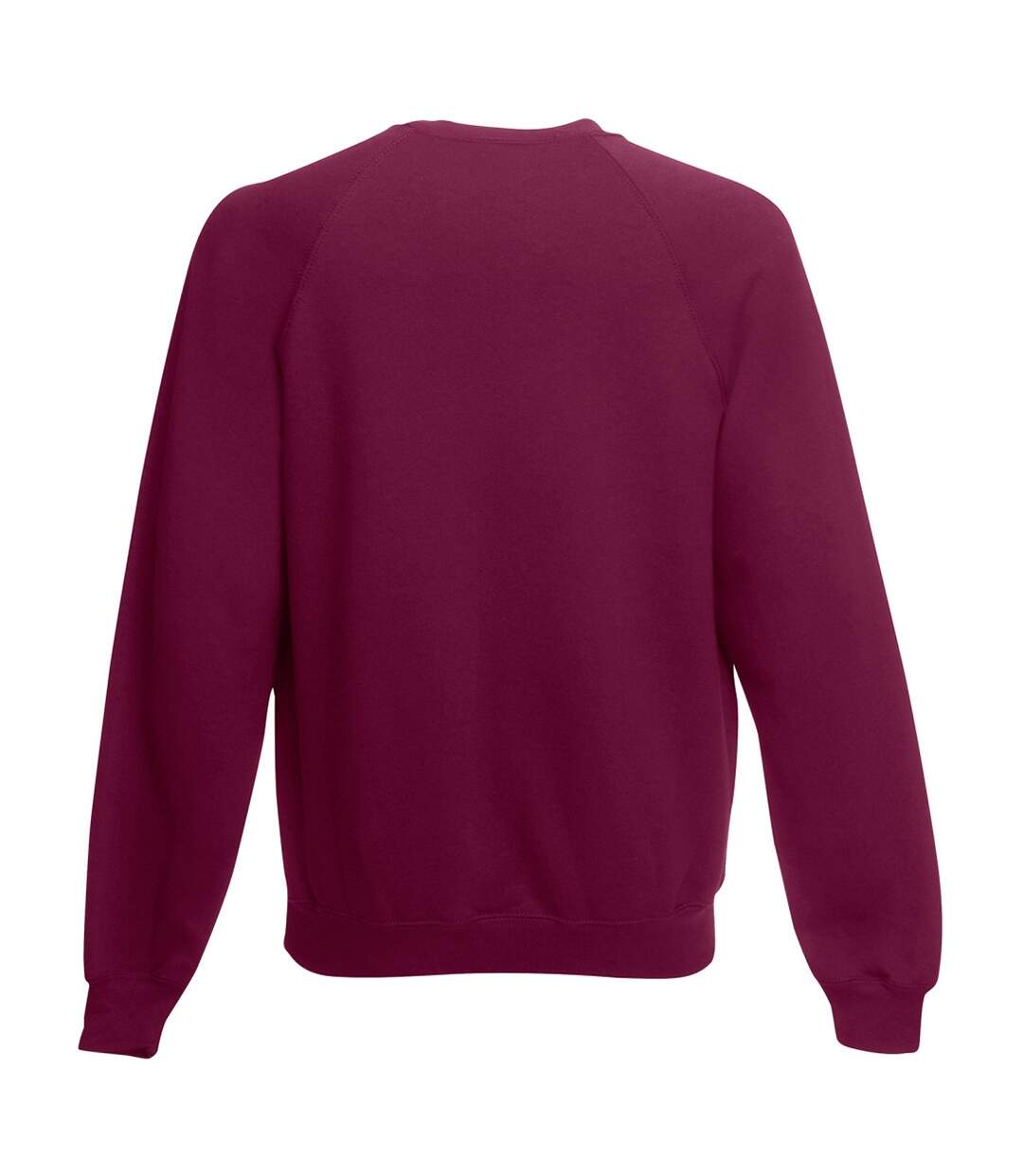 Fruit Of The Loom Mens Raglan Sleeve Belcoro® Sweatshirt (Burgundy)