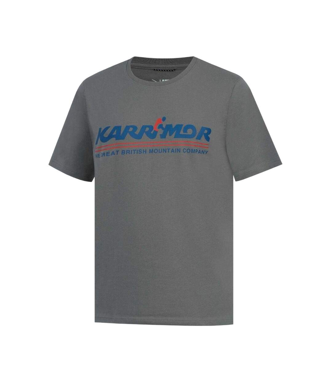 T-shirt Manches Courtes Motif/style Graphique Homme Anthracite Karrimor-4